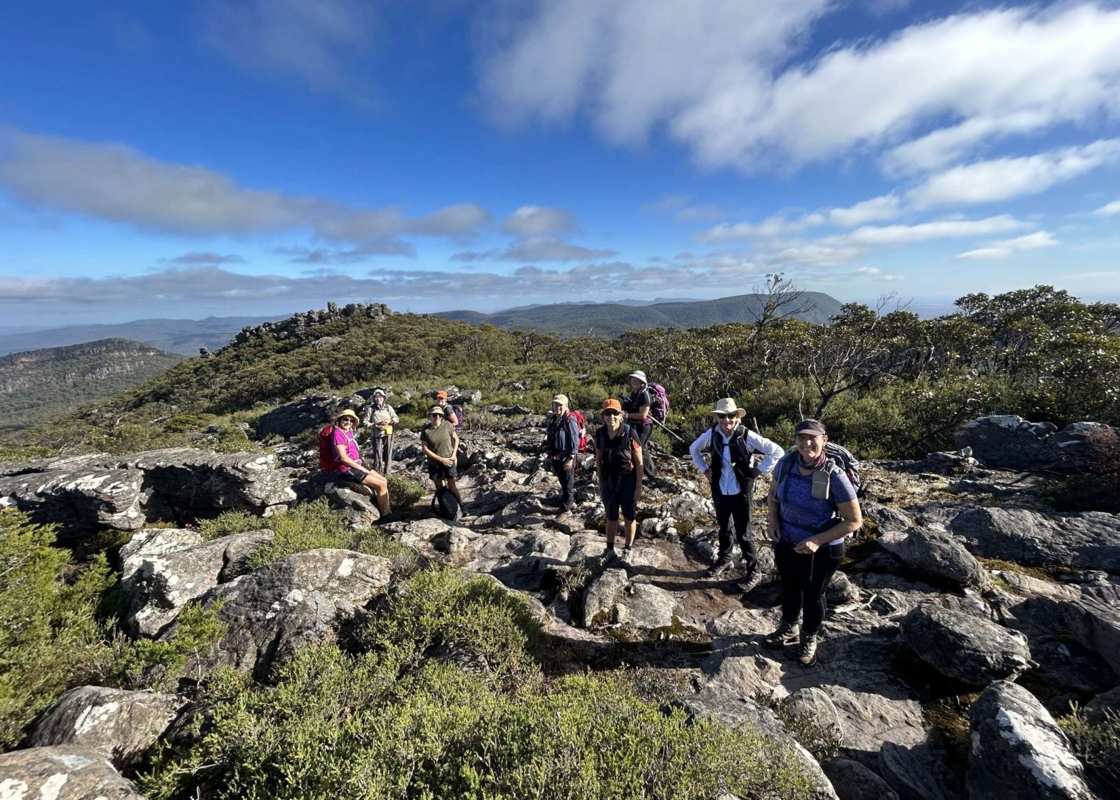 Grampians Guided Trek, Women's Only Walking Holidays