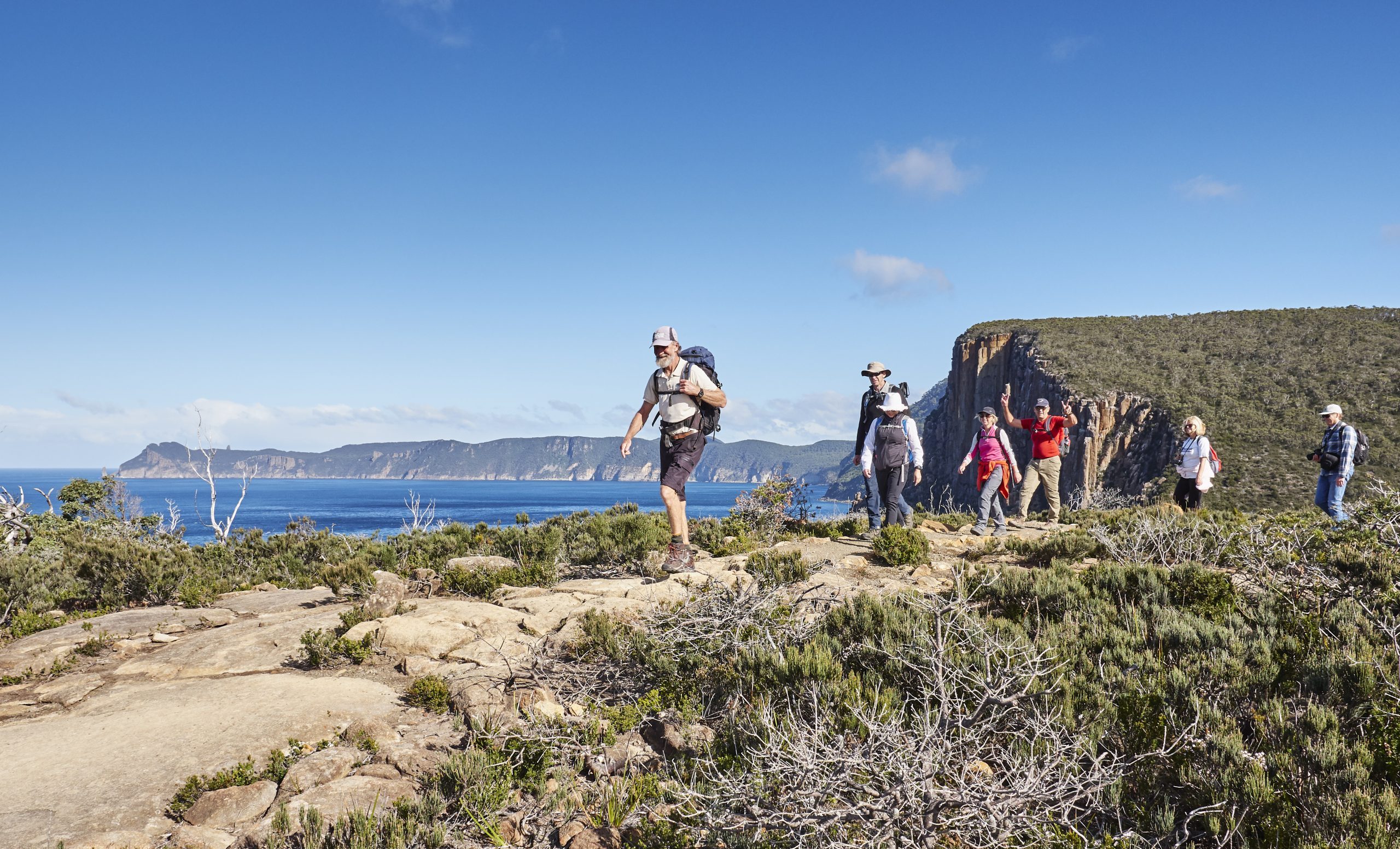 Three Capes Track Happy Guests