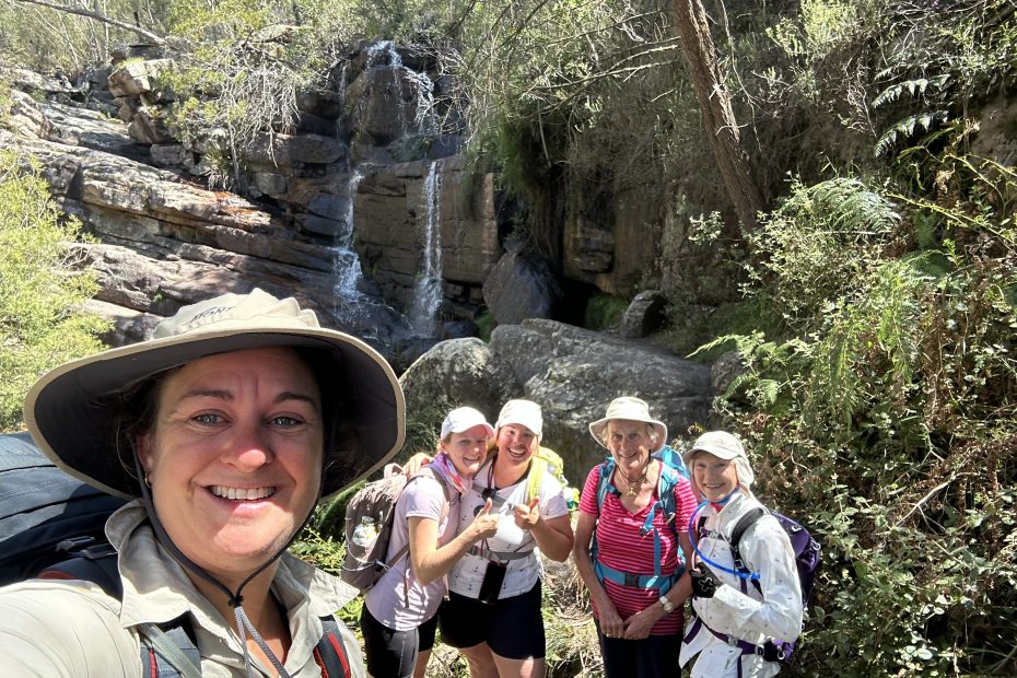 Happy Group on the Gariwerd - Grampians Trails