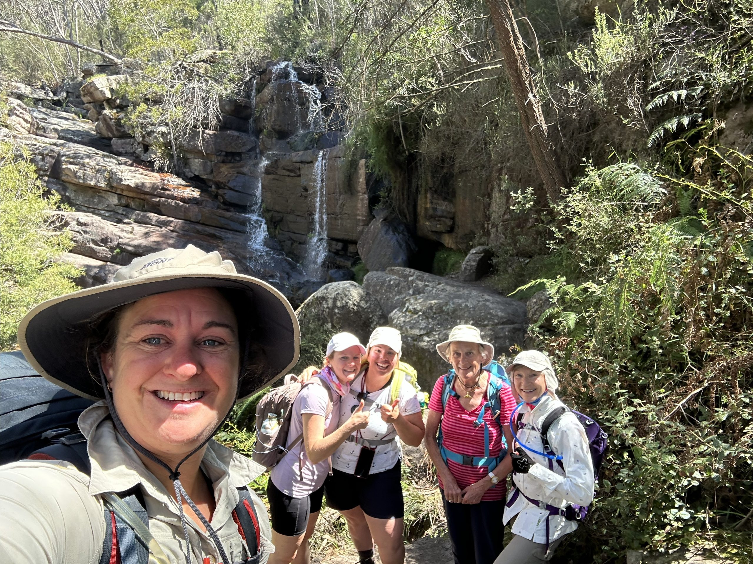 Happy Group on the Gariwerd - Grampians Trails