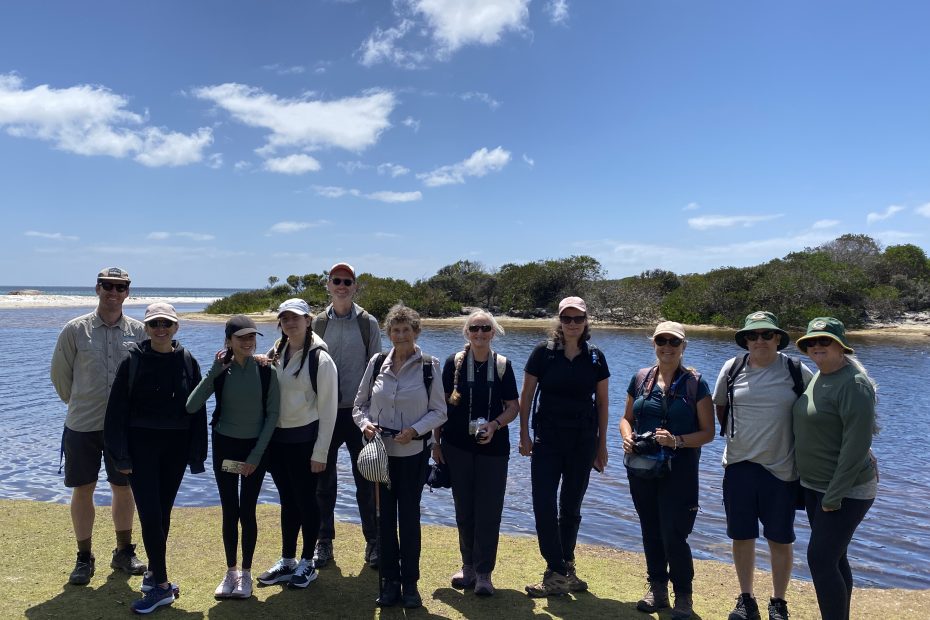 Happy Group of Bay of Fires Walkers